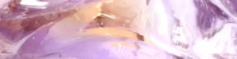 Raw ametrine stone