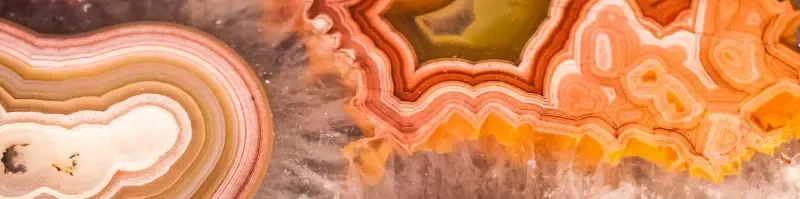 Raw crazy lace agate stone