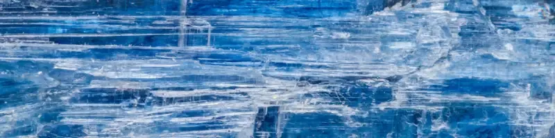 Raw kyanite blades