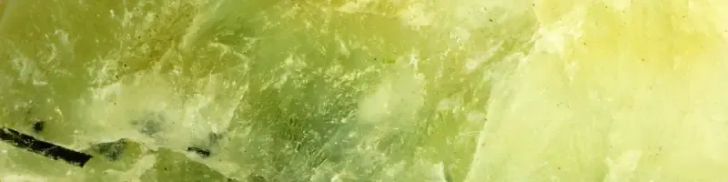 Raw prehnite stone