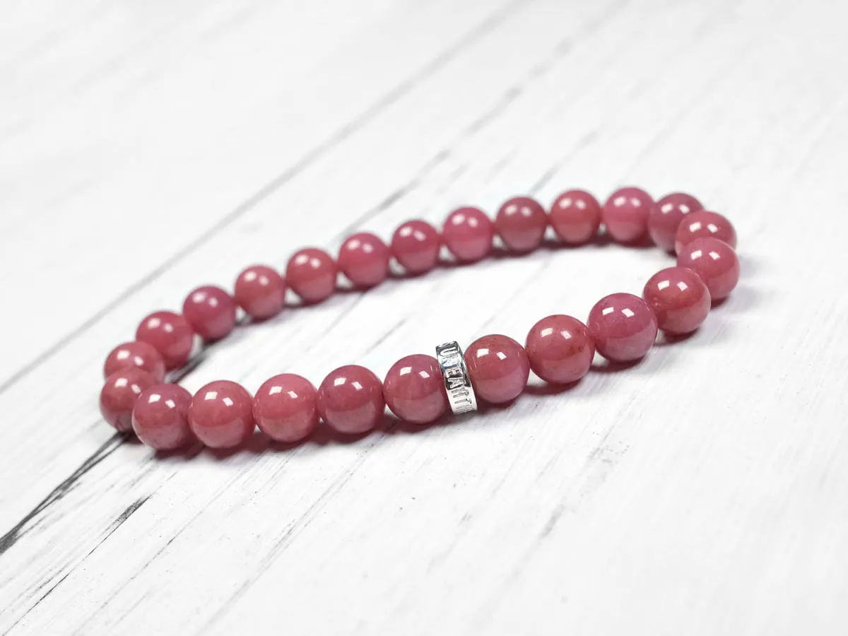 Rhodonite jewelry by Unearthed Gemstones